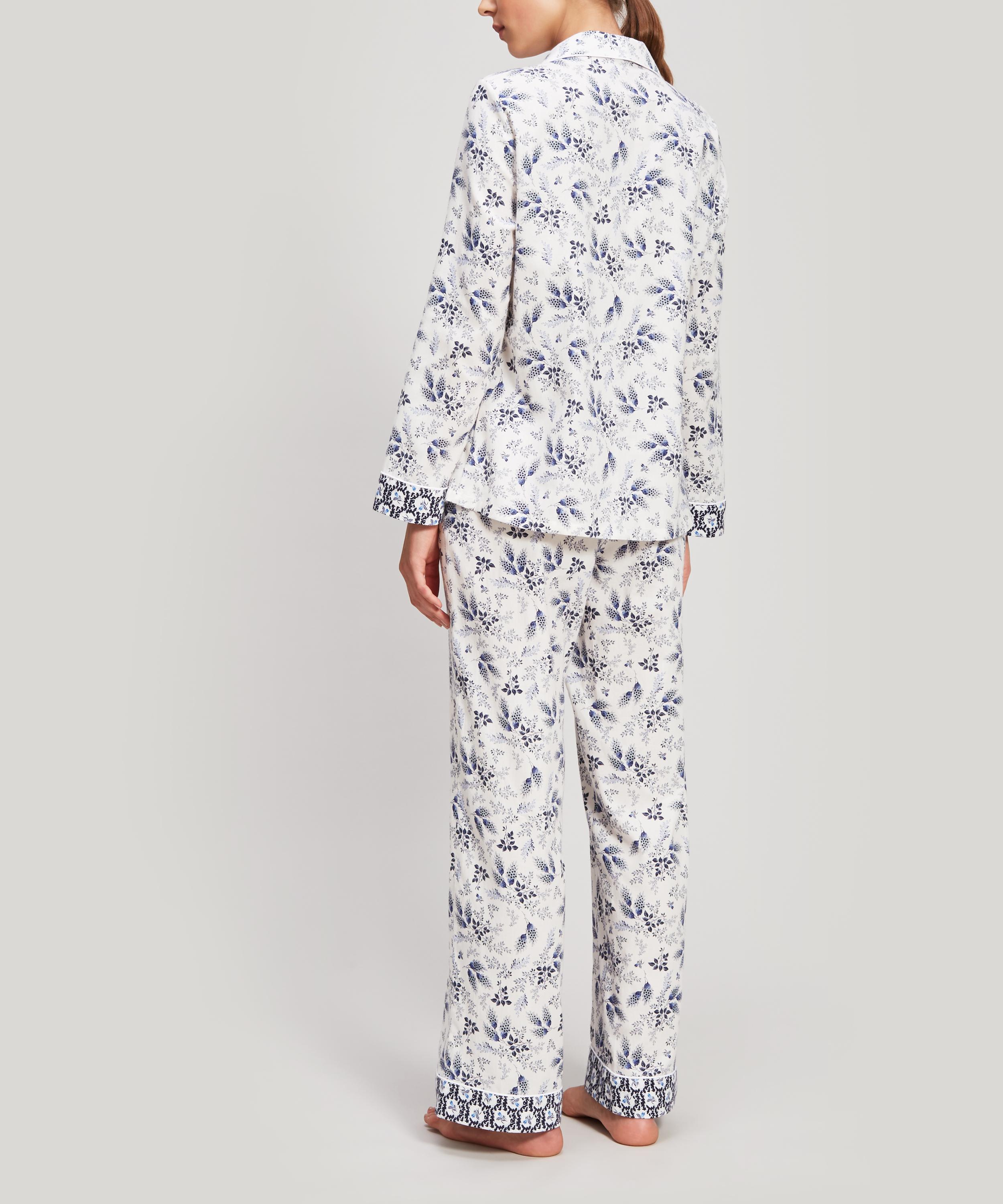 Liberty - Dorothea and Eleonora Brushed Cotton Pyjama Set image number 5