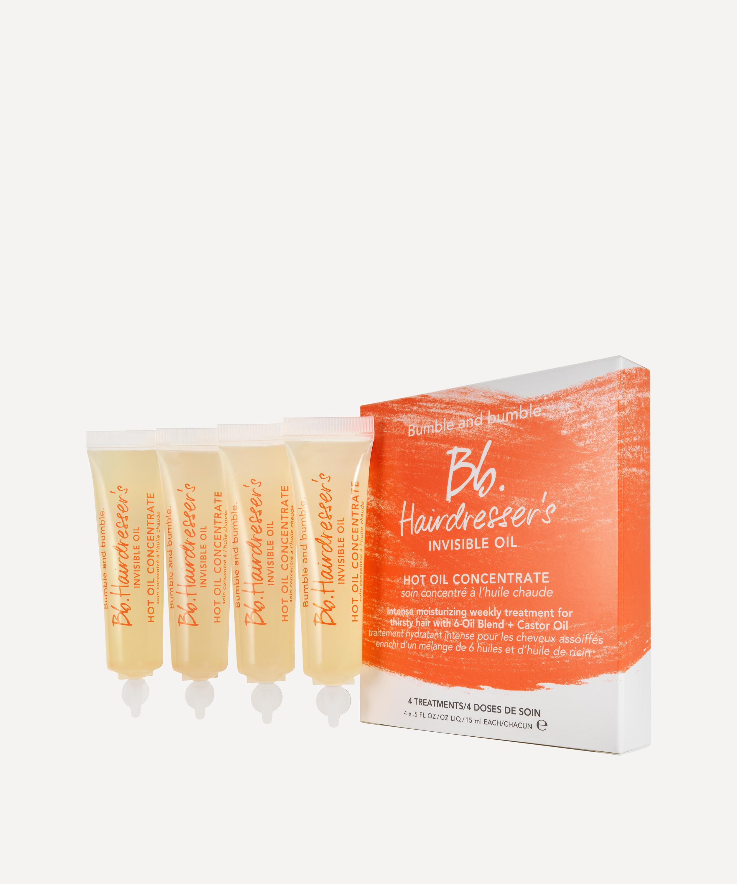 Bumble and Bumble - Hairdresser's Invisible Oil Hot Oil Concentrate 4 x 15ml image number 1