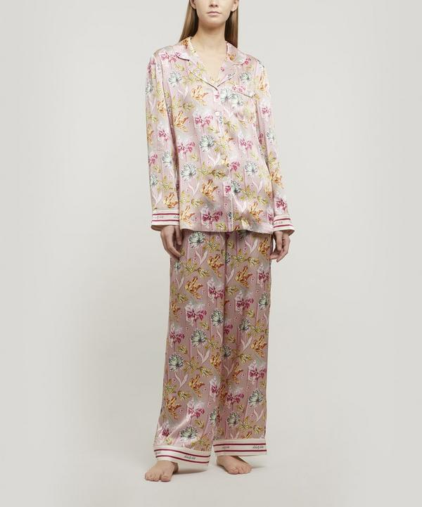 Liberty - Bettina Silk Charmeuse Pyjama Set image number null