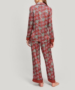 Liberty - Love Lace and Thorington Silk Charmeuse Pyjama Set image number 2