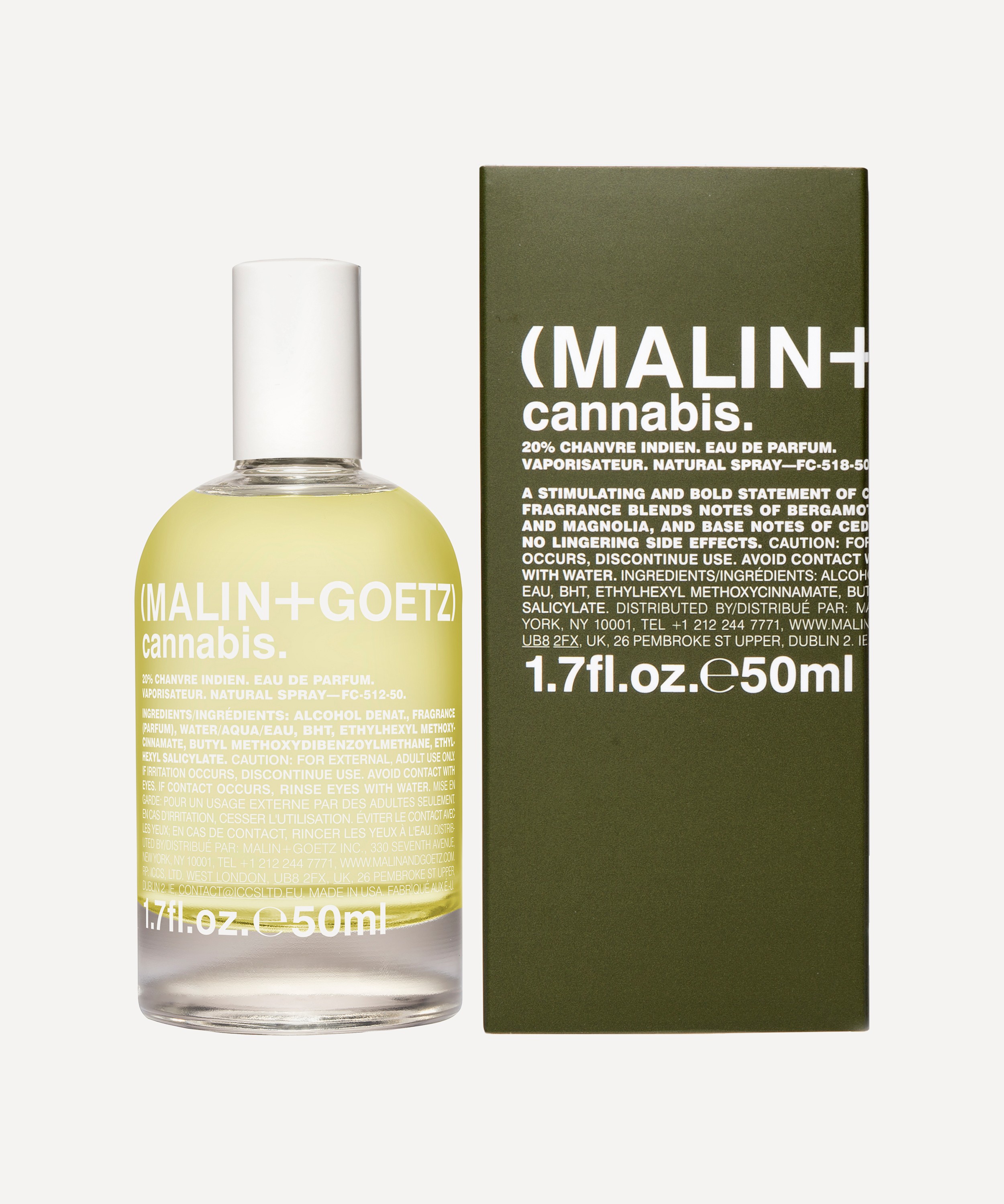 MALIN+GOETZ - Cannabis Eau de Parfum 50ml image number 1