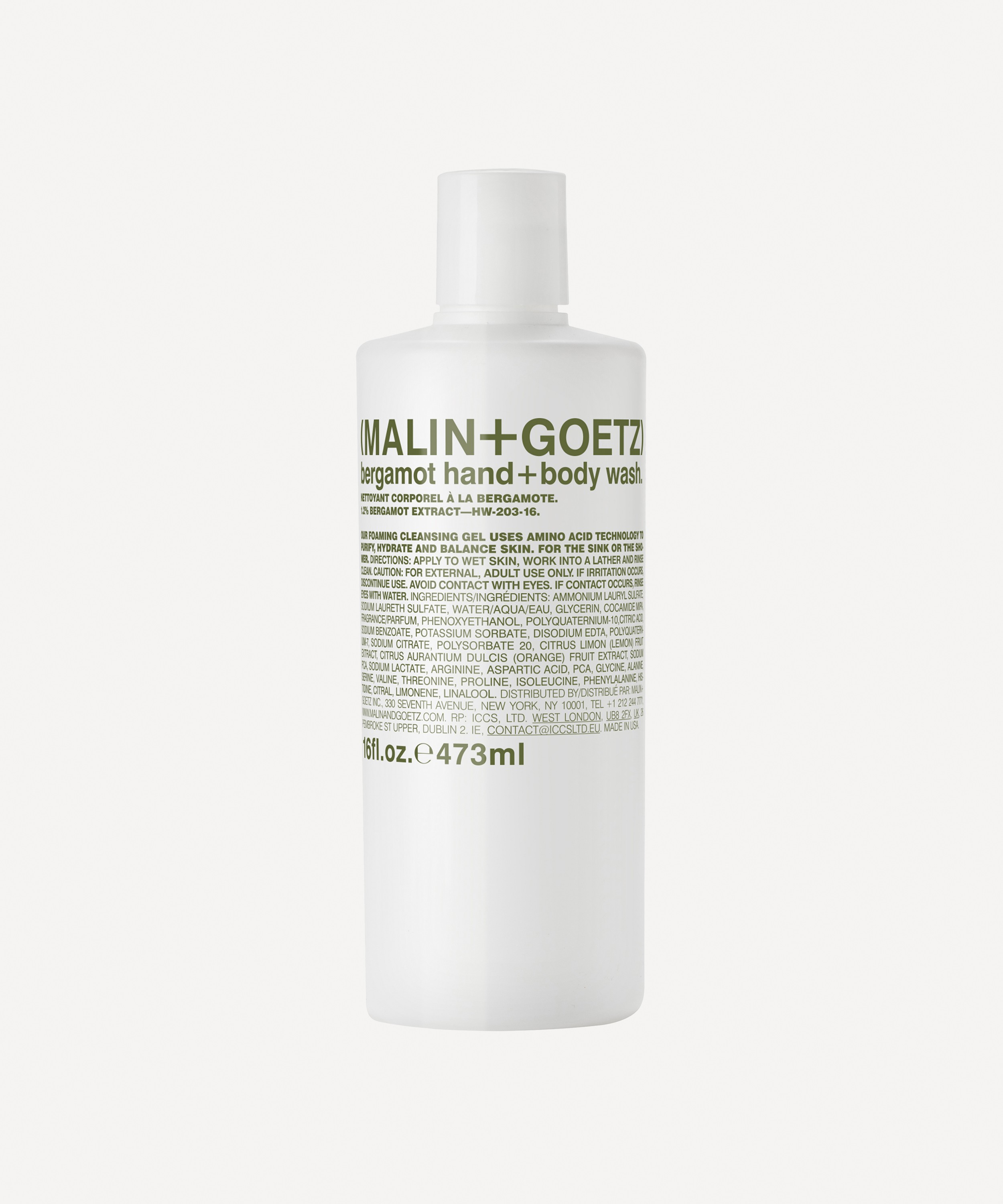 MALIN+GOETZ - Bergamot Hand and Body Wash 473ml