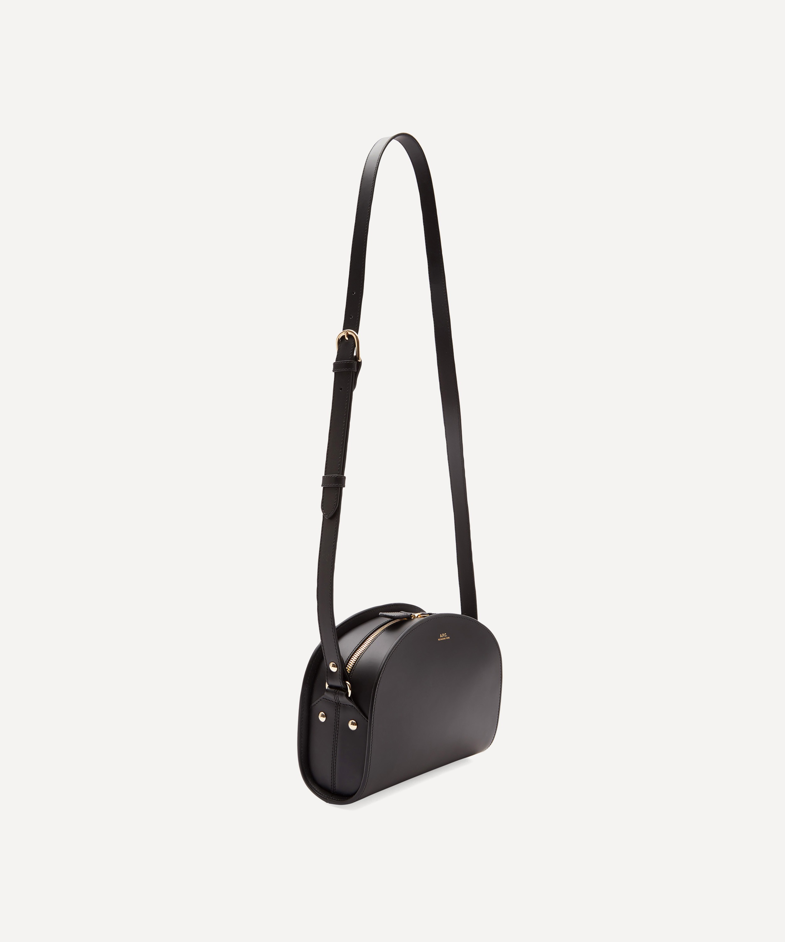 A.P.C. - Leather Demi-Lune Bag image number 1