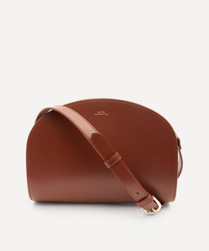 A.P.C. - Leather Demi-Lune Bag image number 0
