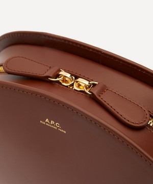 A.P.C. - Leather Demi-Lune Bag image number 4