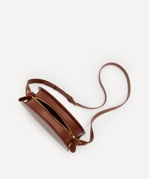 A.P.C. - Leather Demi-Lune Bag image number 5