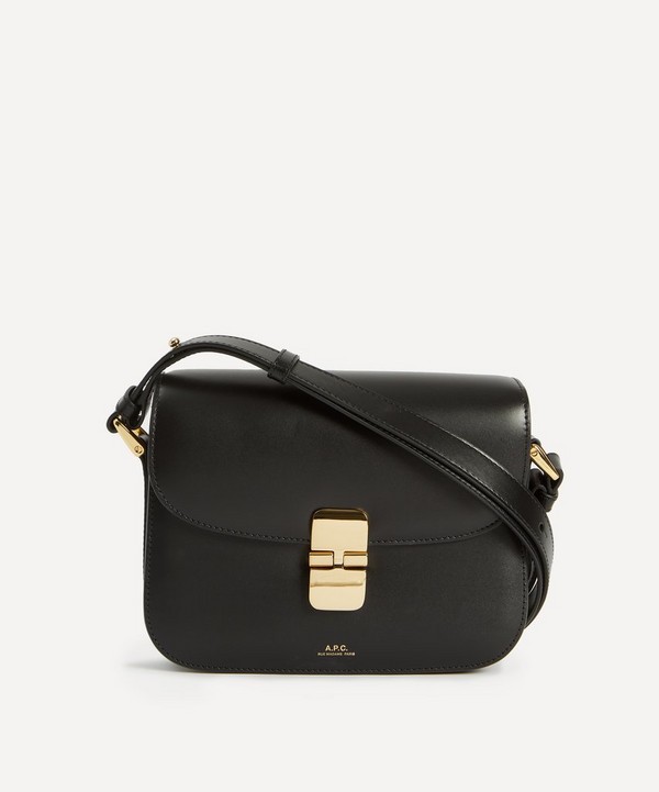 A.P.C. - Grace Small Leather Cross-Body Bag image number null