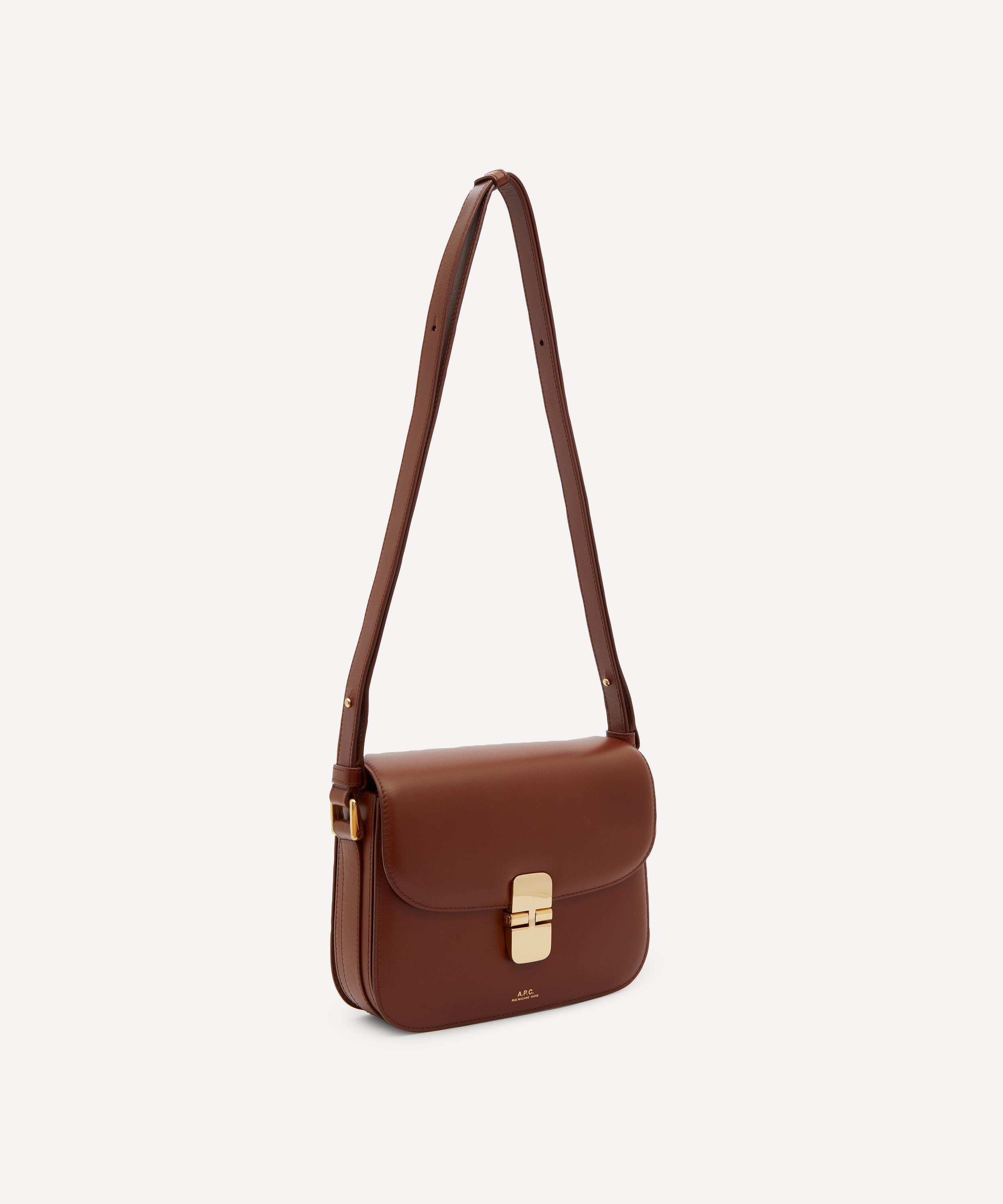 A.P.C. Grace Small Leather Cross Body Bag Liberty