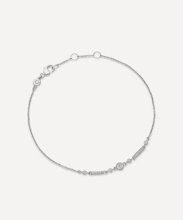 Astley Clarke - White Gold Mini Icon Nova Diamond Bracelet