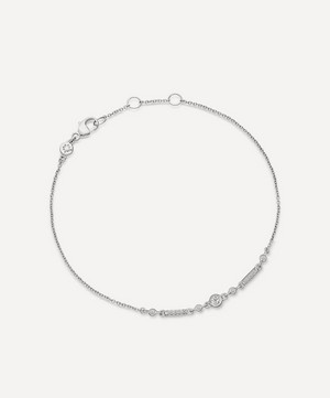 Astley Clarke - White Gold Mini Icon Nova Diamond Bracelet image number 0