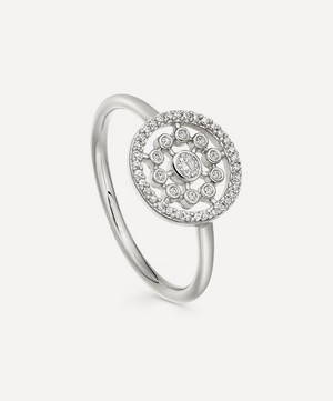 Astley Clarke - White Gold Medium Icon Nova Diamond Ring image number 0