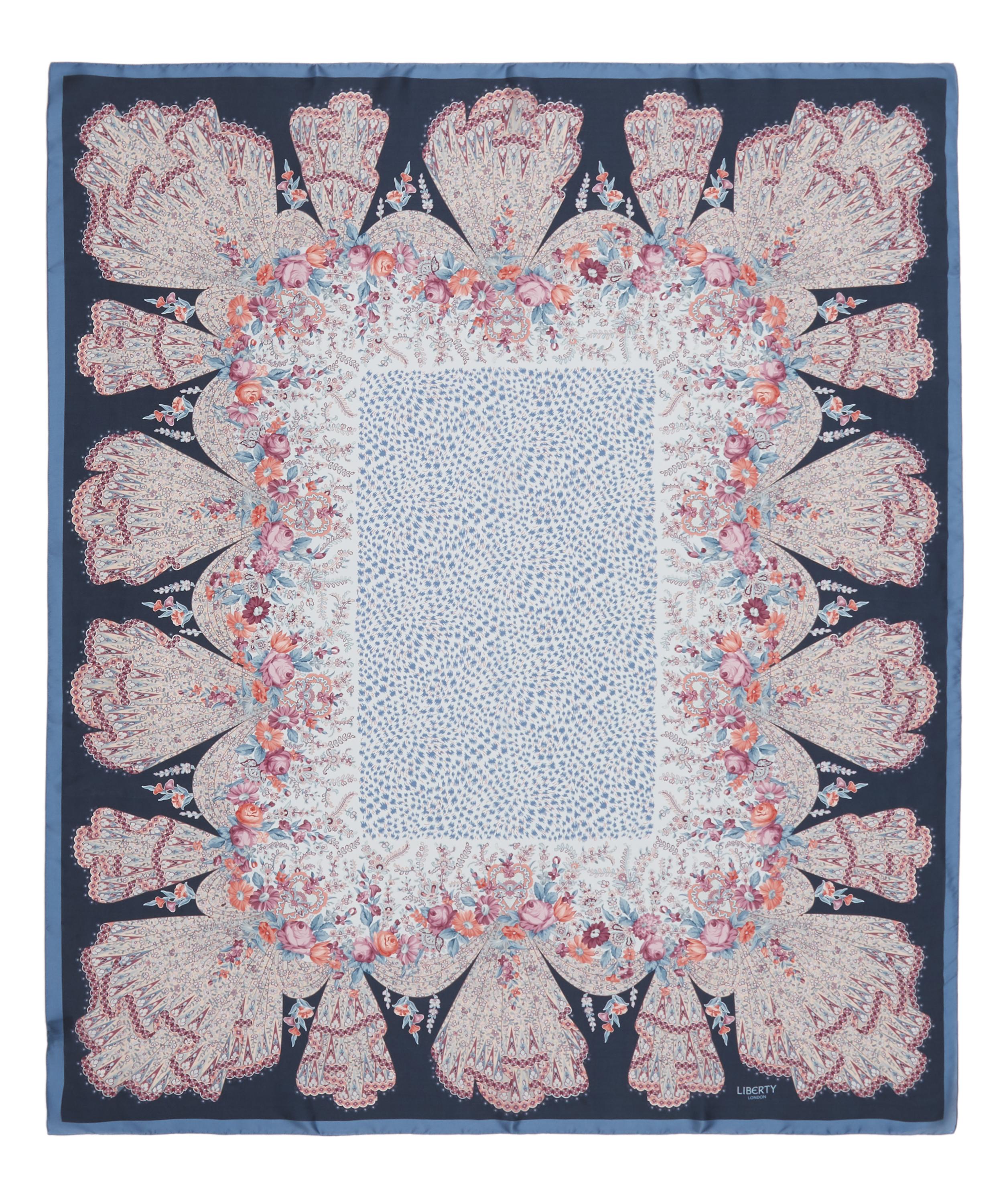 Liberty - Renee 110 x 130cm Silk Molare Scarf image number 0