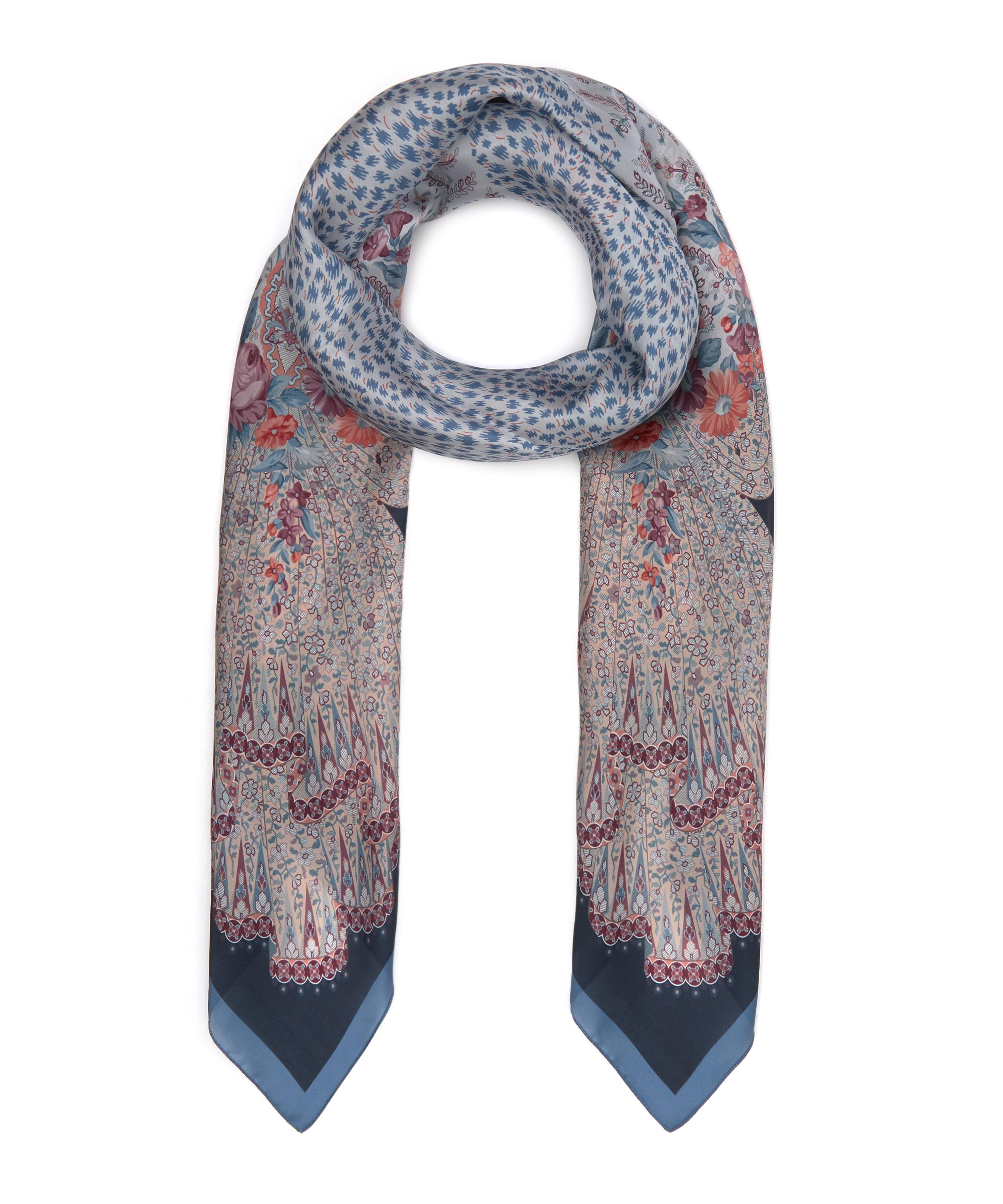 Liberty - Renee 110 x 130cm Silk Molare Scarf image number 1