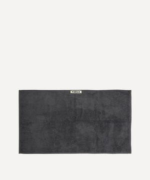 Tekla - Organic Cotton Hand Towel in Charcoal Grey image number 0