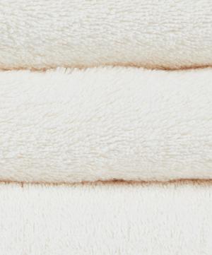 Tekla - Organic Cotton Washcloth in Ivory image number 3
