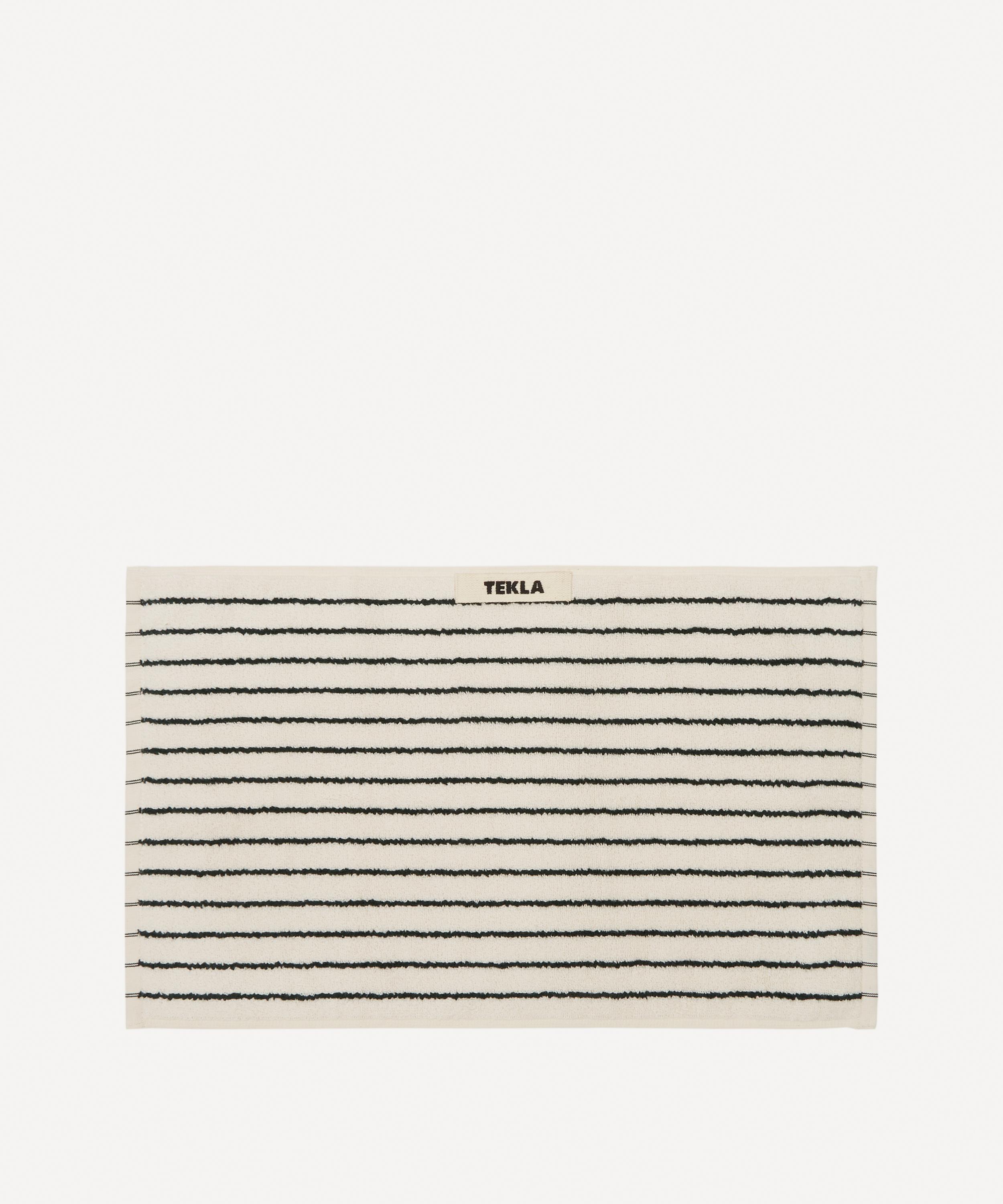 Tekla - Organic Cotton Washcloth in Racing Green image number 0