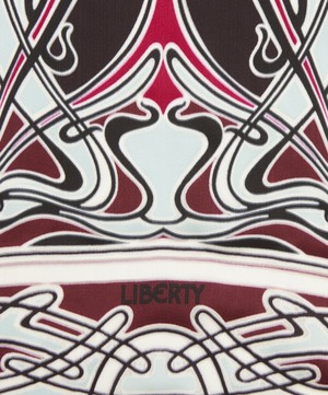 Liberty - Ianthe 70 x 180cm Silk Devore Scarf image number 2