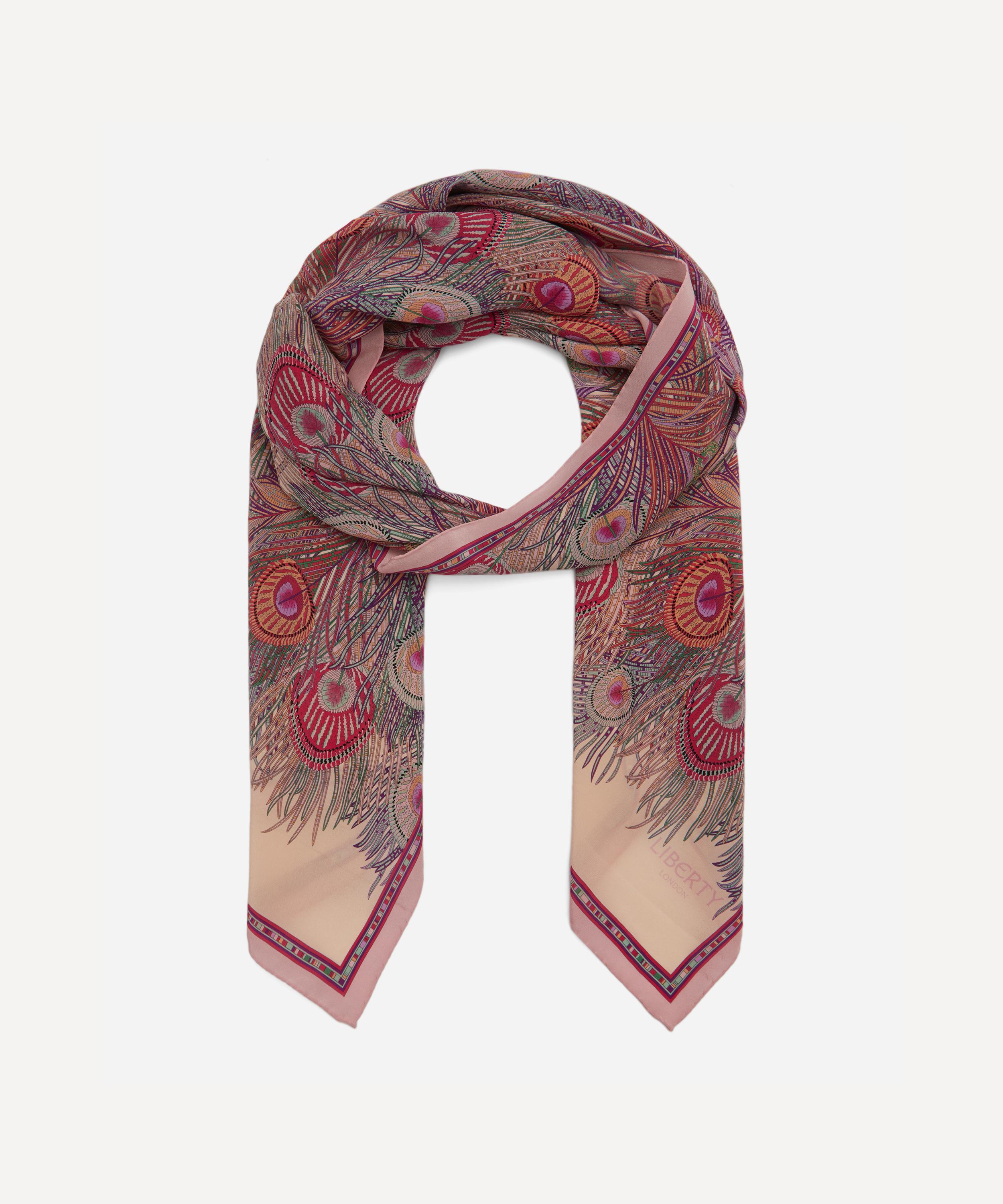 Liberty - Hera 70 x 200cm Silk Crepe de Chine Scarf image number 1