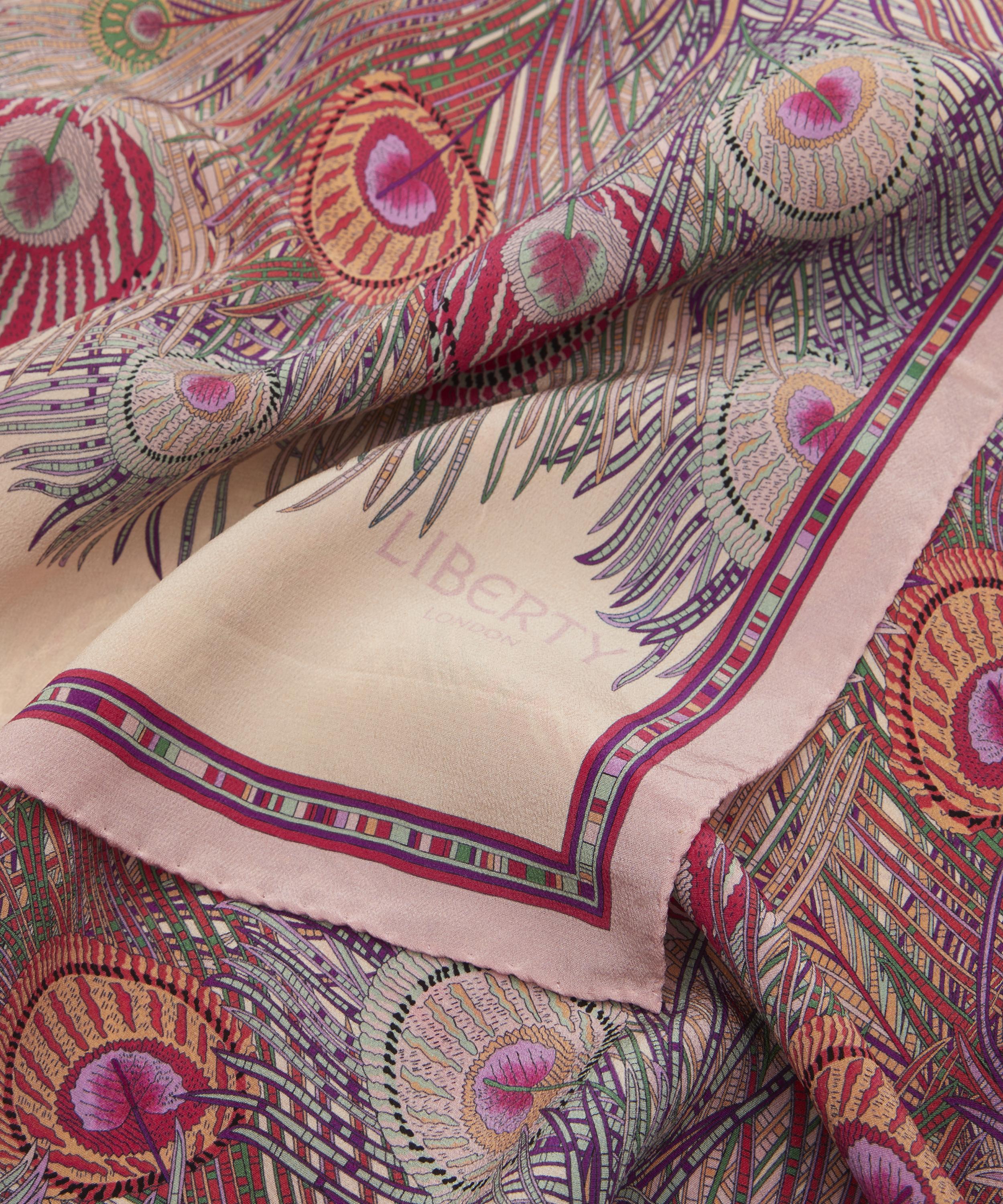 Liberty - Hera 70 x 200cm Silk Crepe de Chine Scarf image number 3