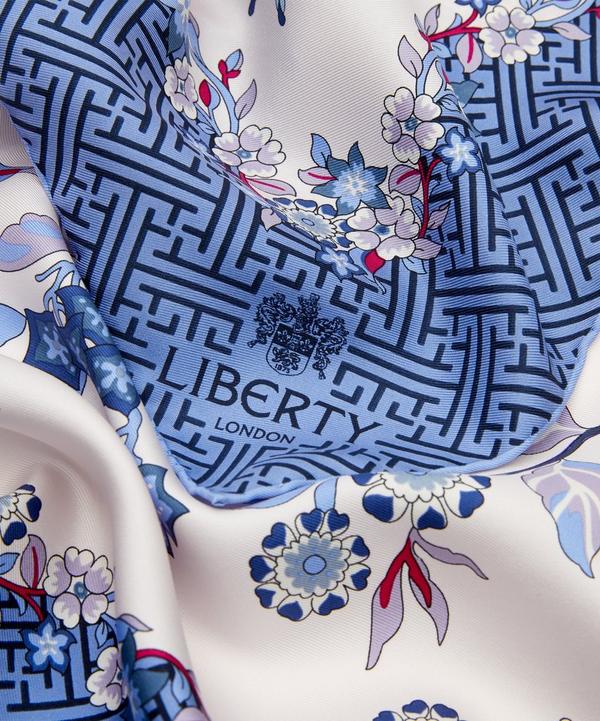 Liberty Christelle 90 x 90cm Silk Twill Scarf | Liberty Liberty Christelle 90 x 90cm Silk Twill Scarf | Liberty