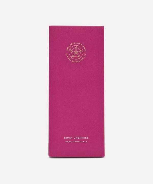 The Chocolate Society - Sour Cherry Dark Chocolate Bar 65g image number null