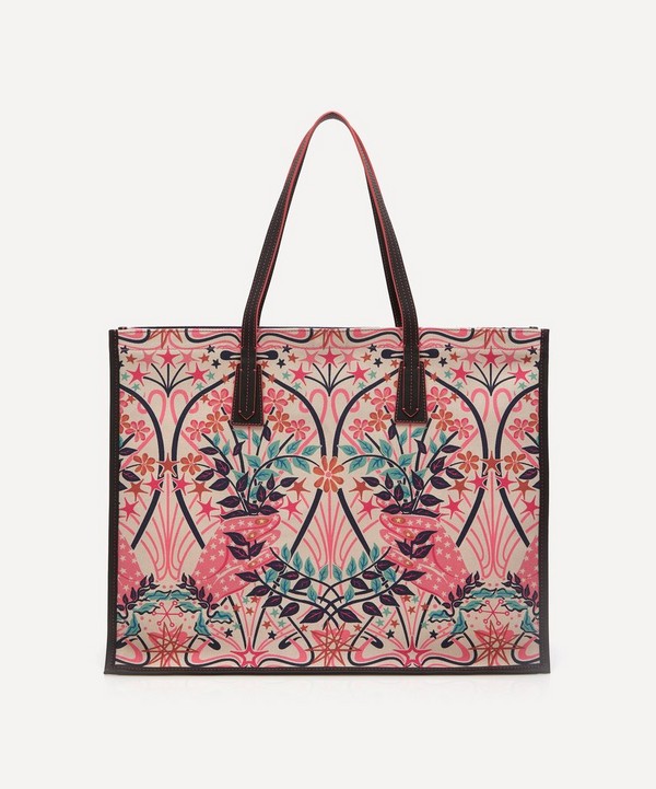 Liberty - Valentine Large Canvas Tote Bag image number null