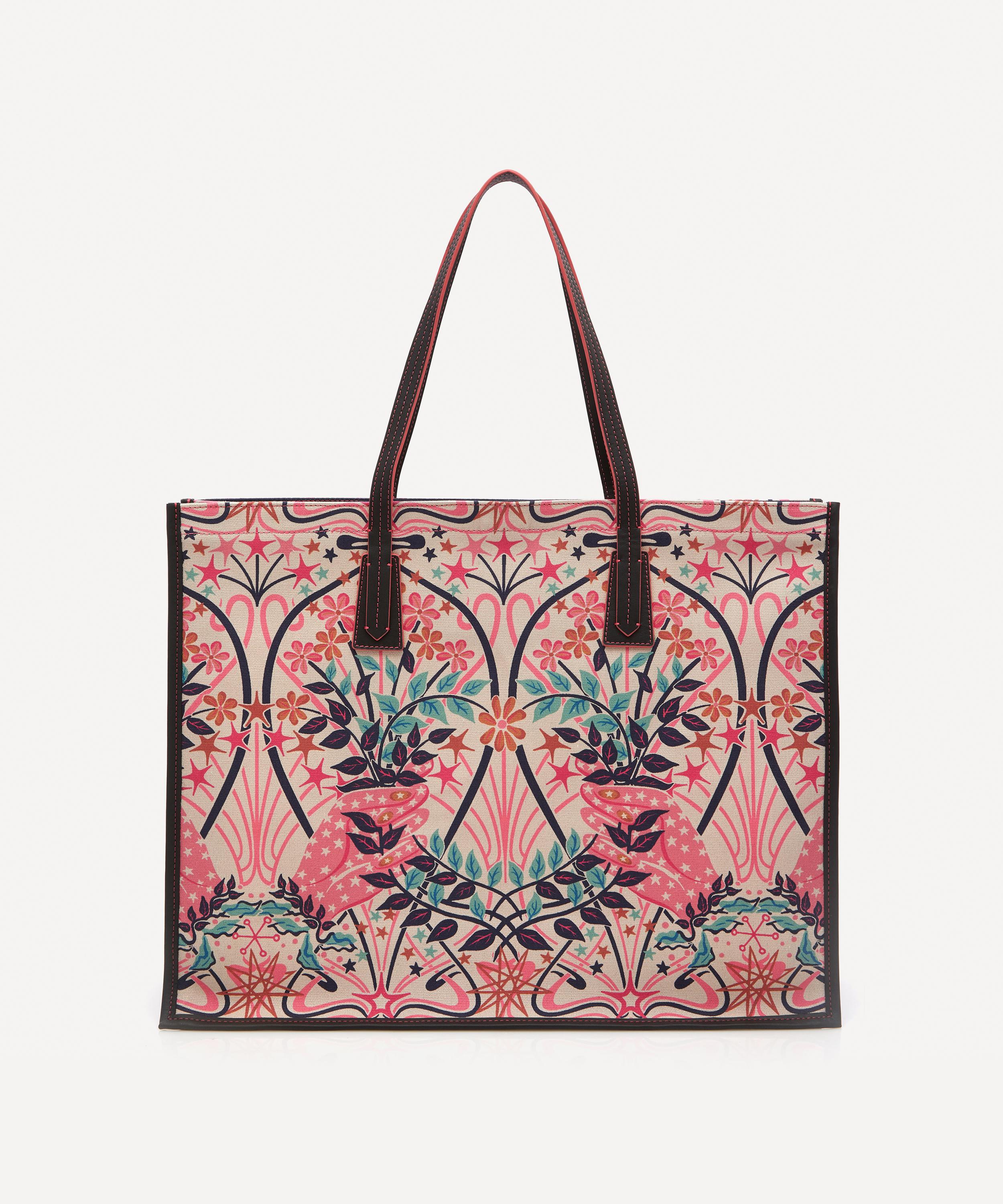 Liberty - Valentine Large Canvas Tote Bag image number 0