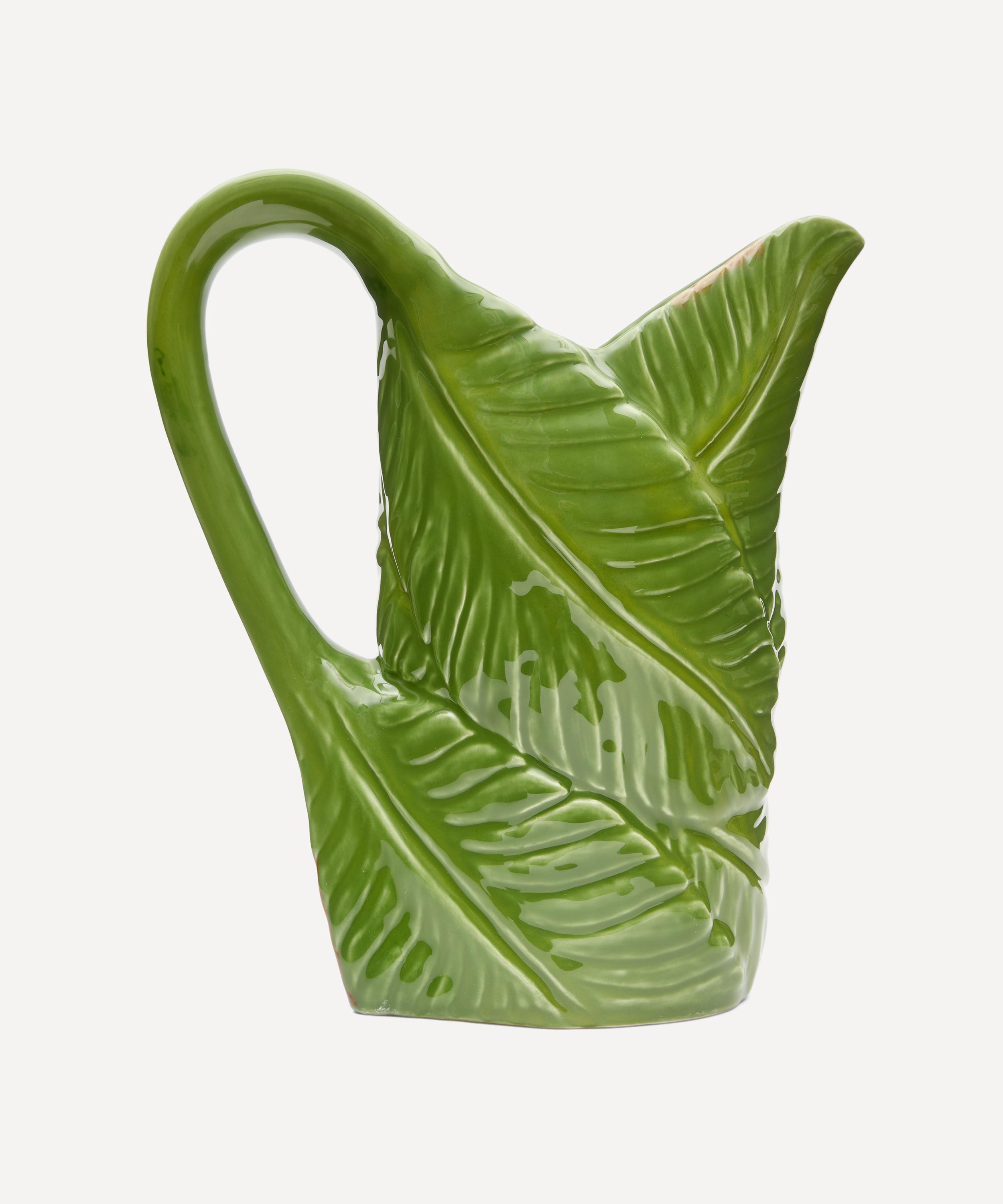 Bordallo Pinheiro - Banana Madeira Leaf Pitcher image number 0