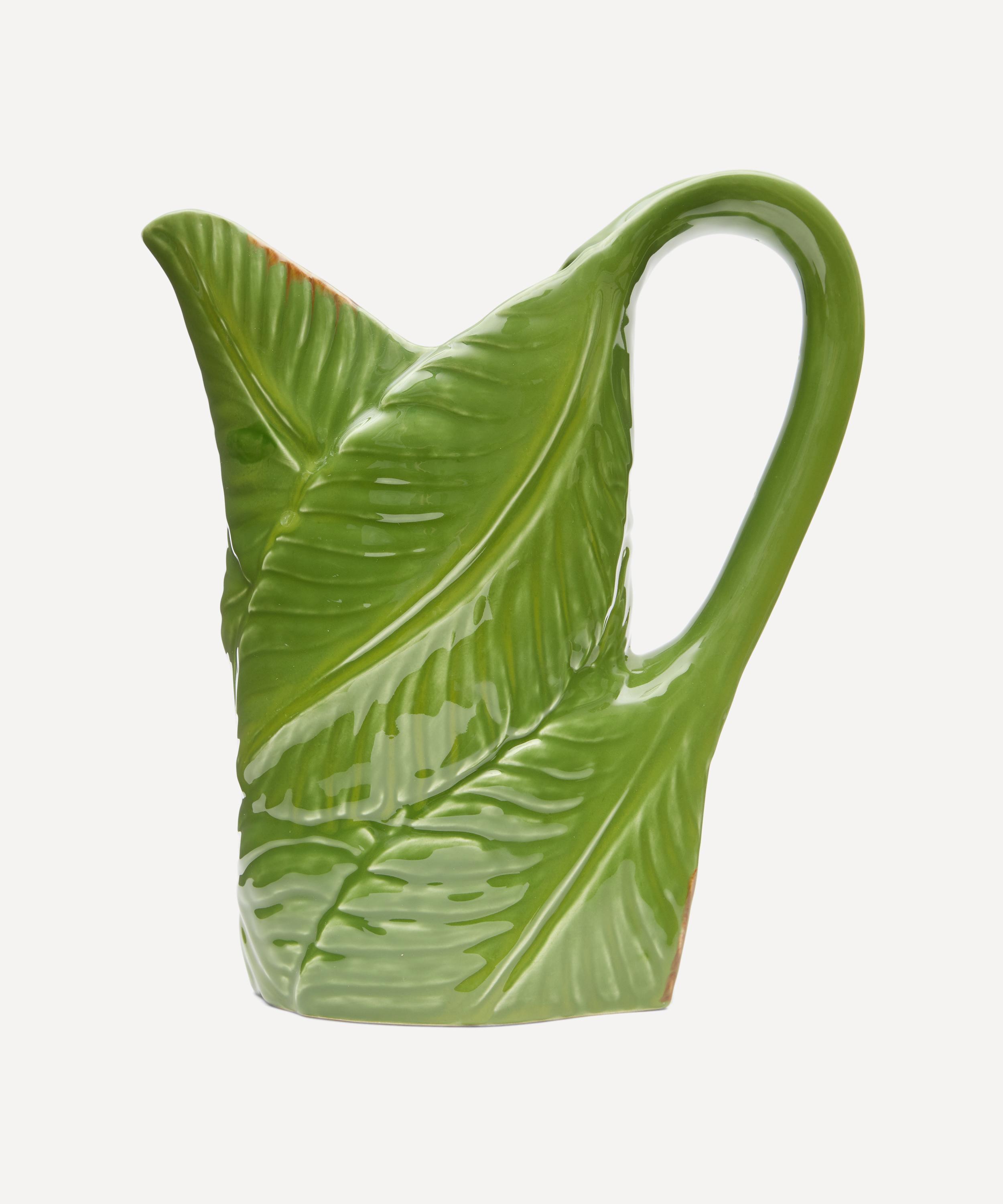 Bordallo Pinheiro - Banana Madeira Leaf Pitcher image number 1