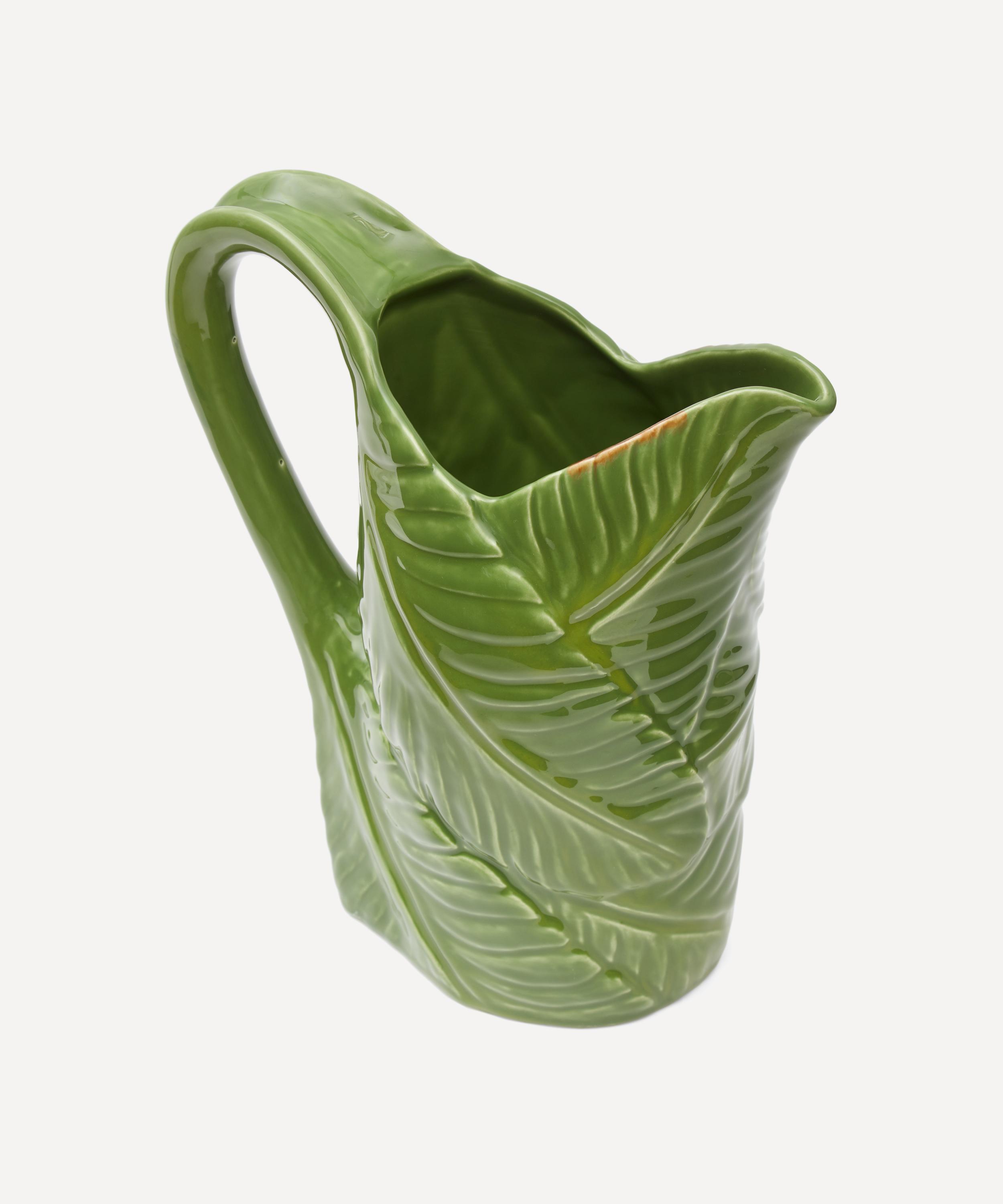 Bordallo Pinheiro - Banana Madeira Leaf Pitcher image number 2