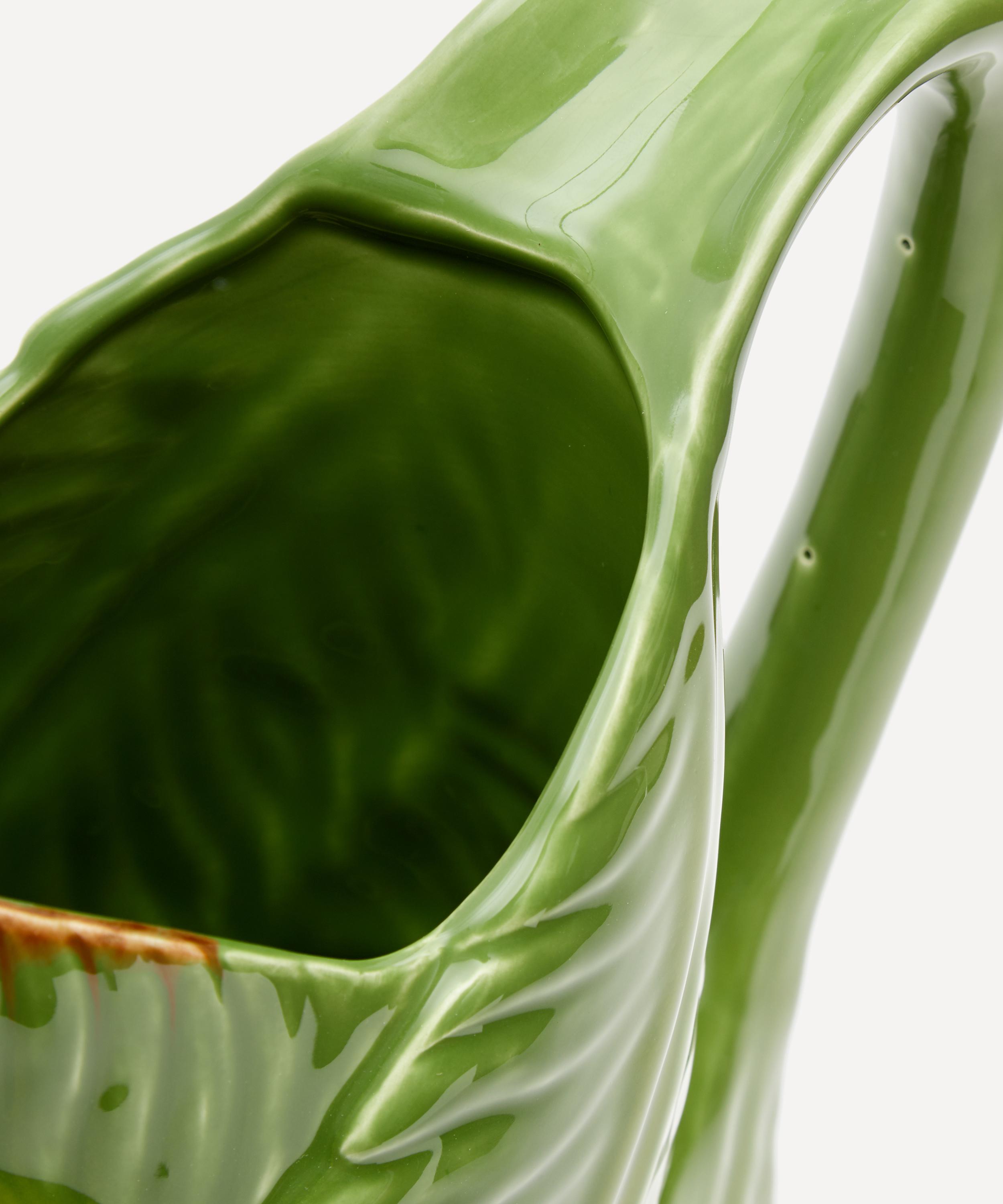 Bordallo Pinheiro - Banana Madeira Leaf Pitcher image number 3