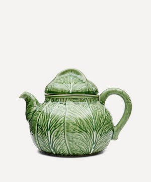 Bordallo Pinheiro - Cabbage Teapot image number 1