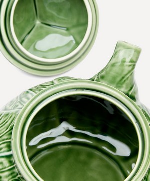 Bordallo Pinheiro - Cabbage Teapot image number 3