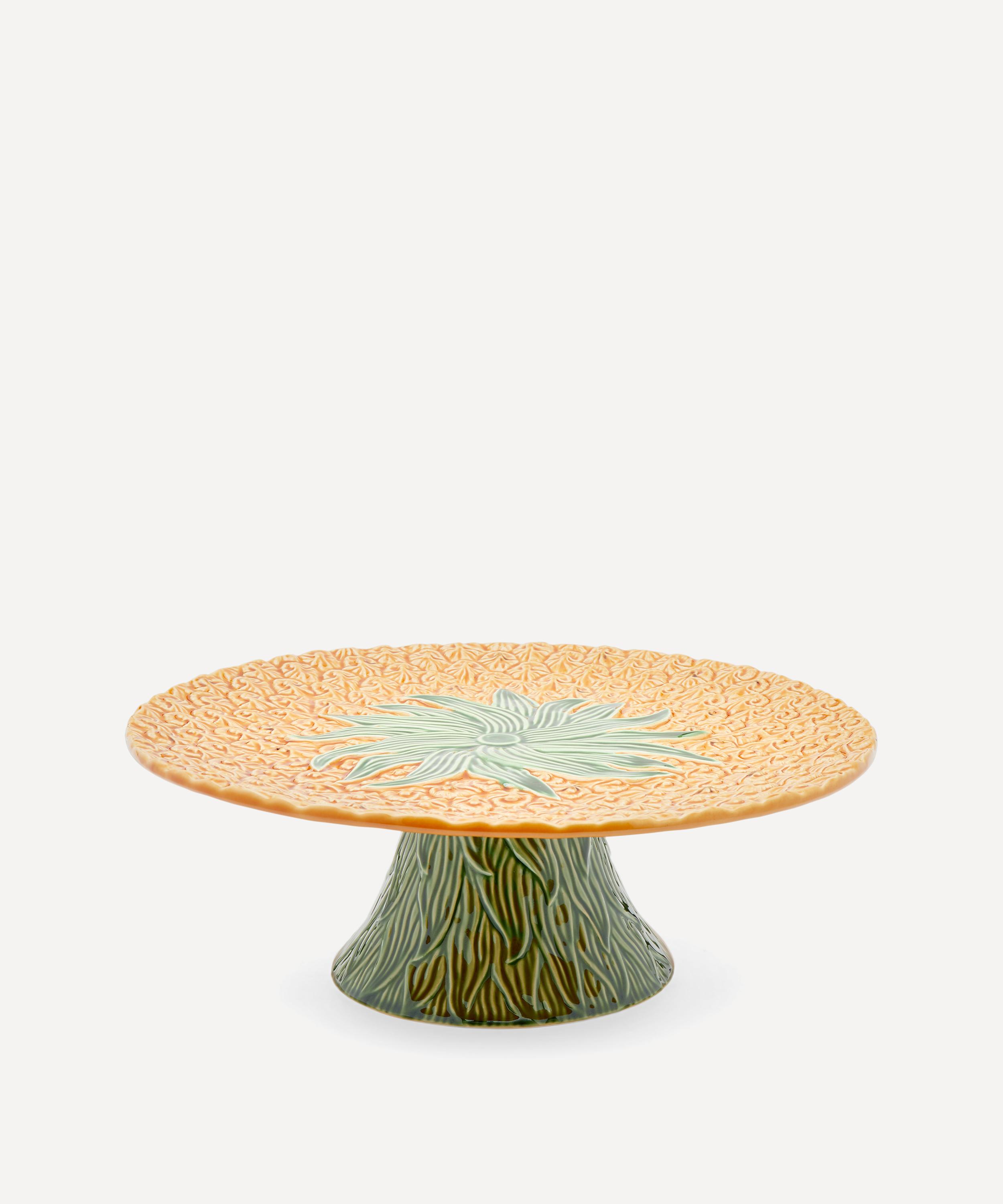 Bordallo Pinheiro - Pineapple Cake Stand image number 1