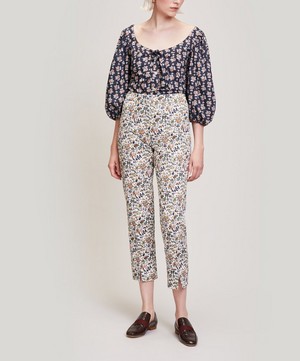 Liberty - Liddell Stretch-Cotton Maisie Pants image number 1