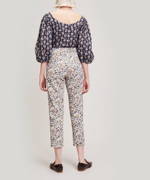 Liberty - Liddell Stretch-Cotton Maisie Pants image number 4