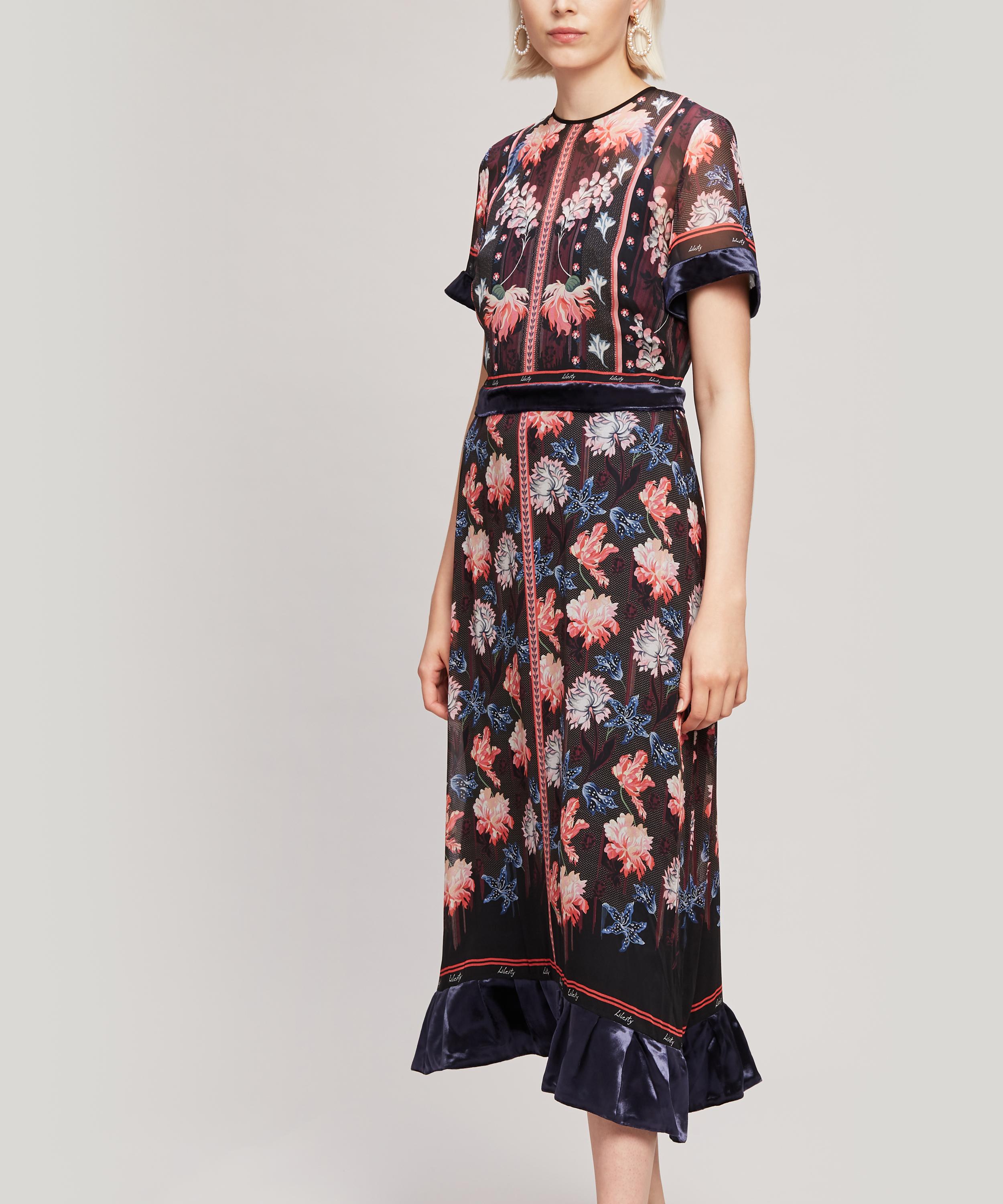 tigerlily velvet dress