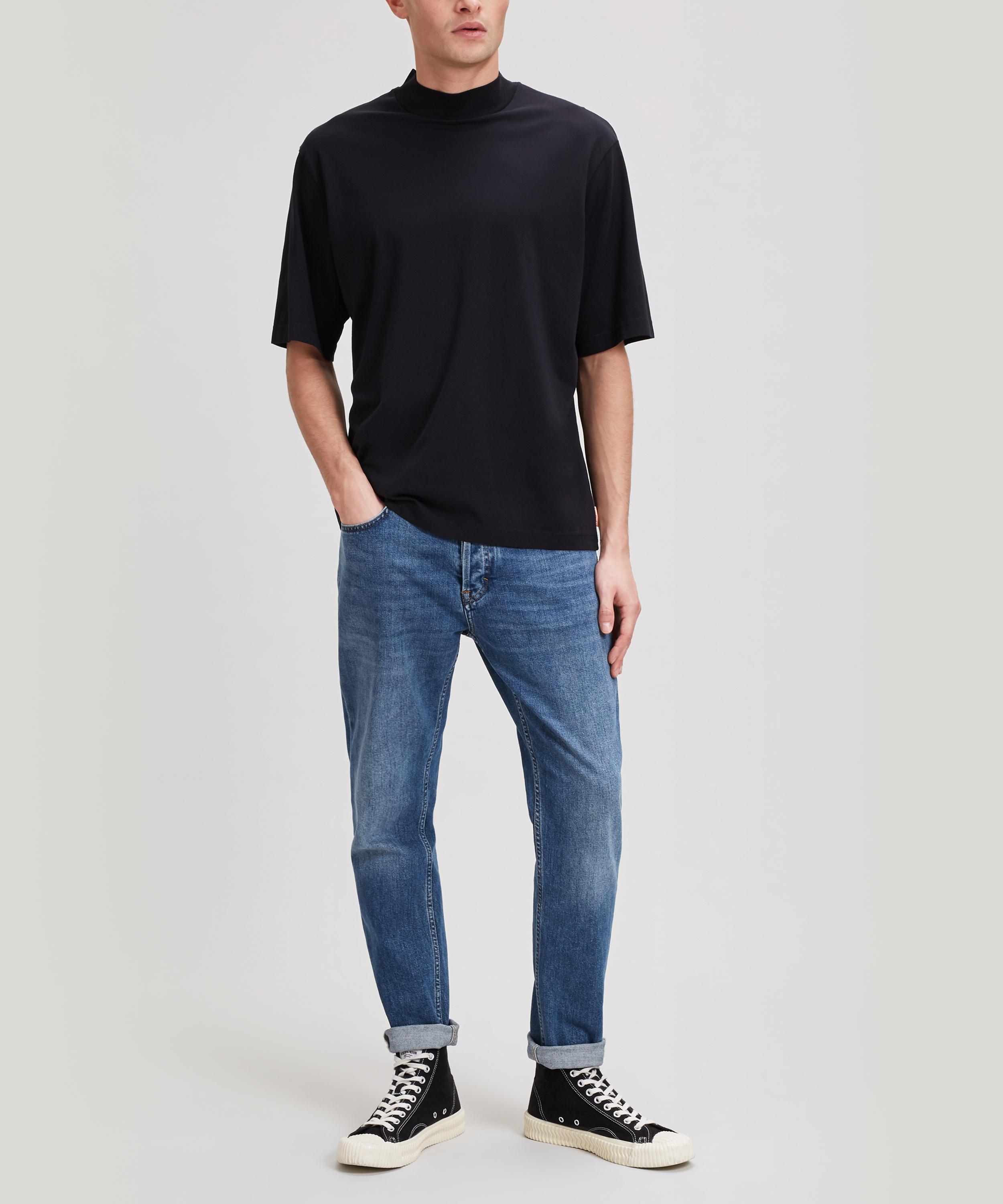 acne studios mock neck t shirt