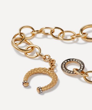 Annoushka - x The Vampire's Wife 18ct Gold Diamond Charm Bracelet image number 2
