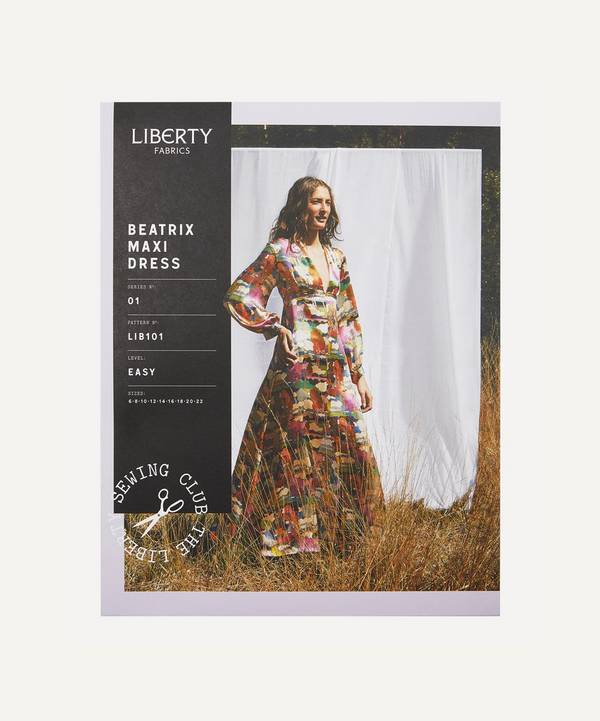 Liberty Fabrics - Beatrix Maxi Dress Sewing Pattern image number 0