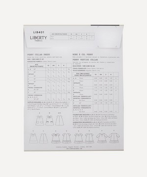 Liberty Fabrics - Penny Collar Dress Sewing Pattern image number 1