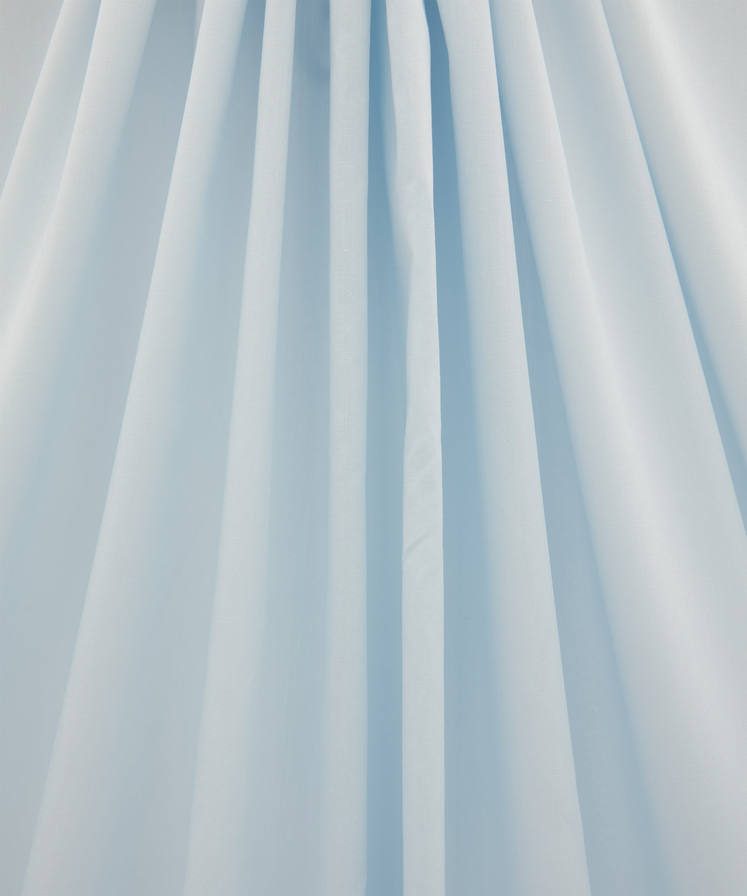 Liberty Fabrics - Ice Blue Plain Tana Lawn™ Cotton image number 2
