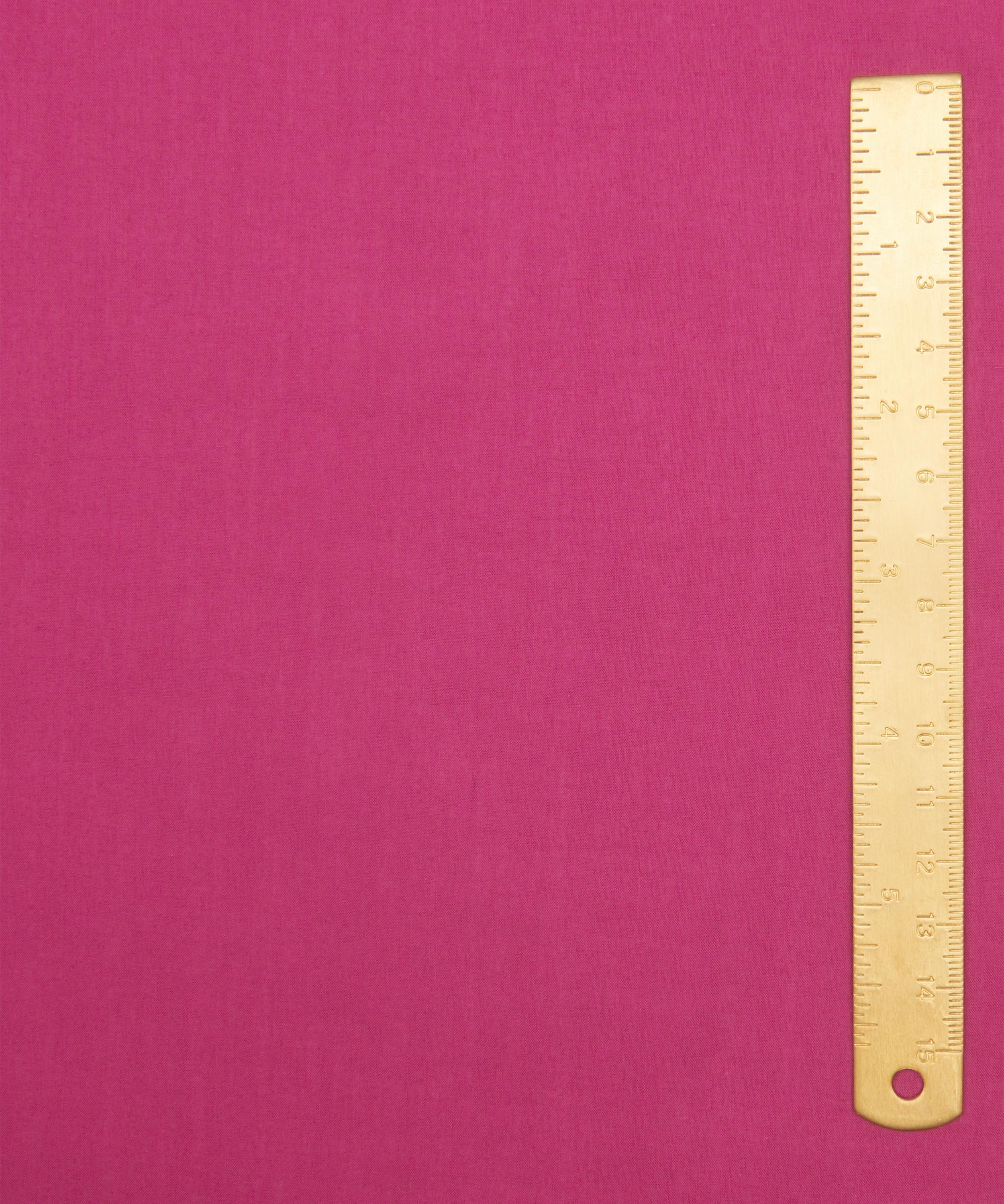 Liberty Fabrics - Fuchsia Plain Tana Lawn™ Cotton image number 4