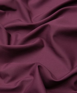 Liberty Fabrics - Aubergine Plain Tana Lawn™ Cotton image number 3