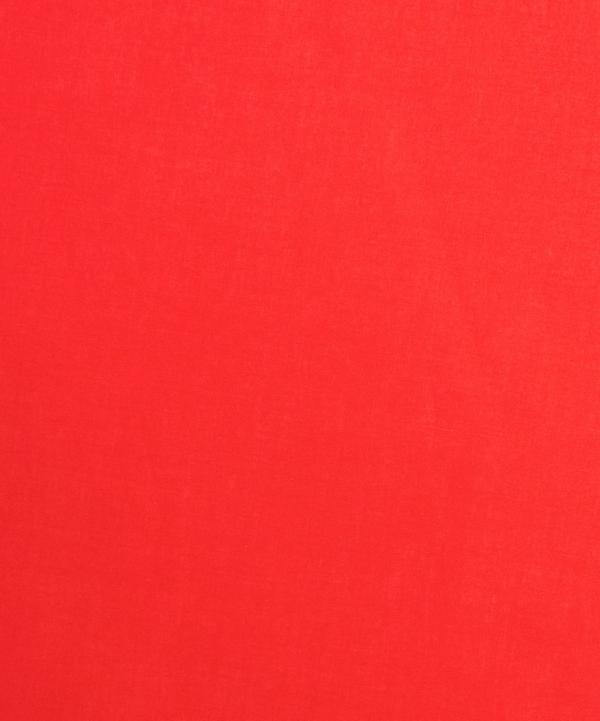 Liberty Fabrics - Poppy Red Plain Tana Lawn™ Cotton