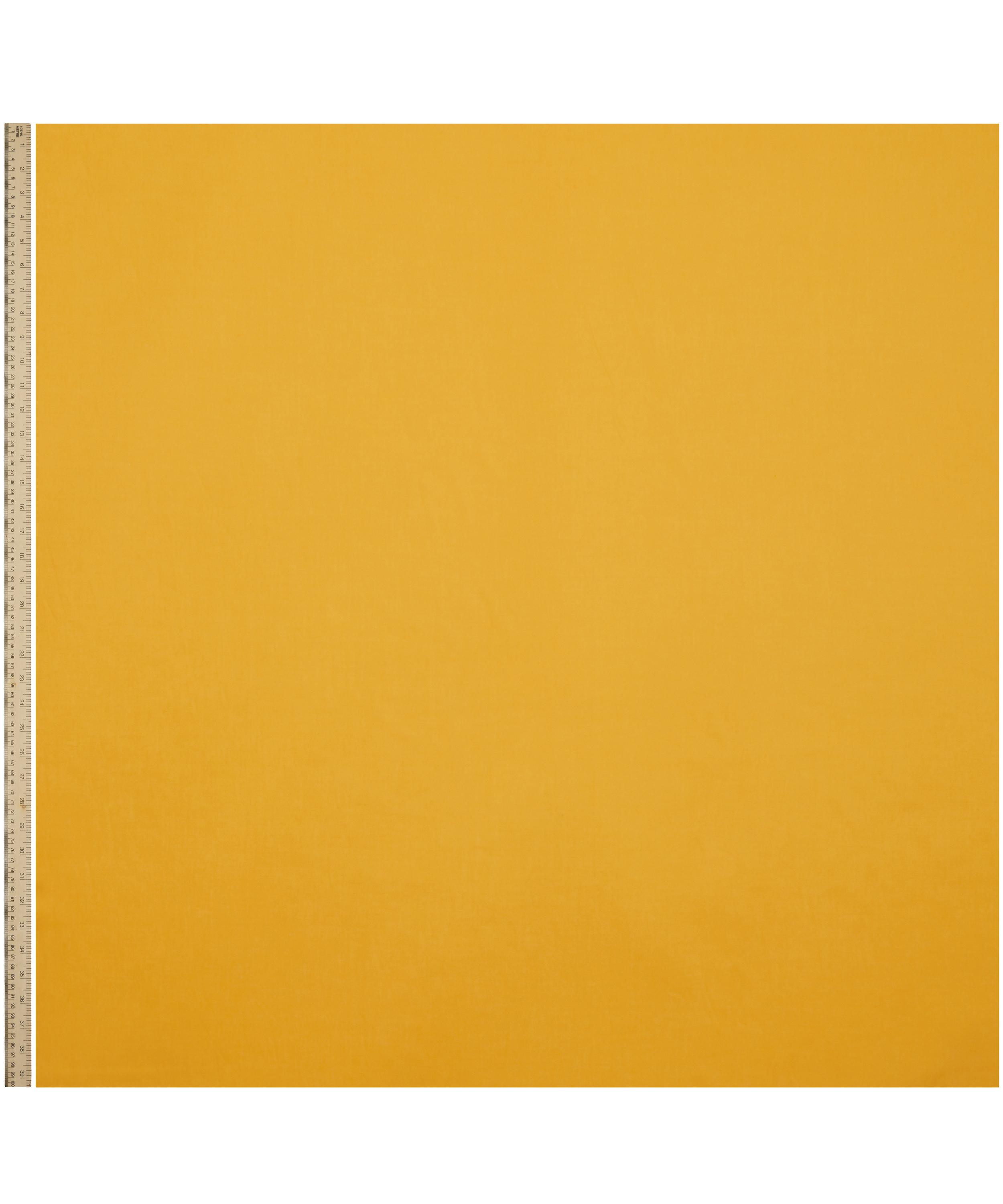 Liberty Fabrics Ochre Plain Tana Lawn™ Cotton | Liberty