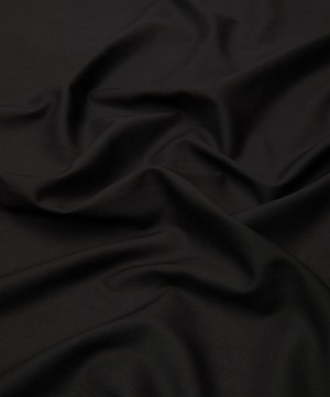 Liberty Fabrics - Black Plain Tana Lawn™ Cotton image number 3