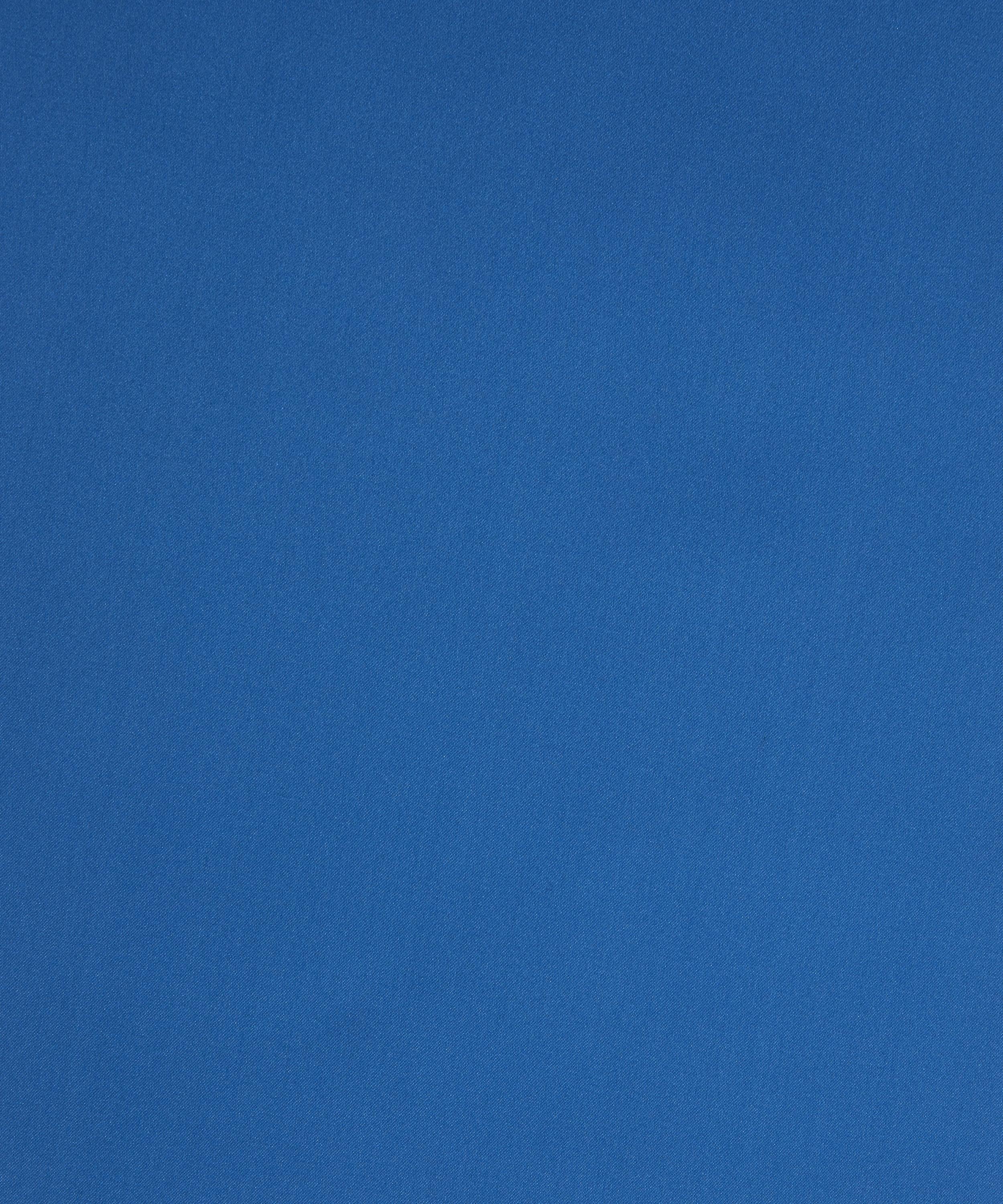 Liberty Fabrics - Peacock Blue Plain Silk Satin image number 0
