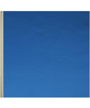 Liberty Fabrics - Peacock Blue Plain Silk Satin image number 1