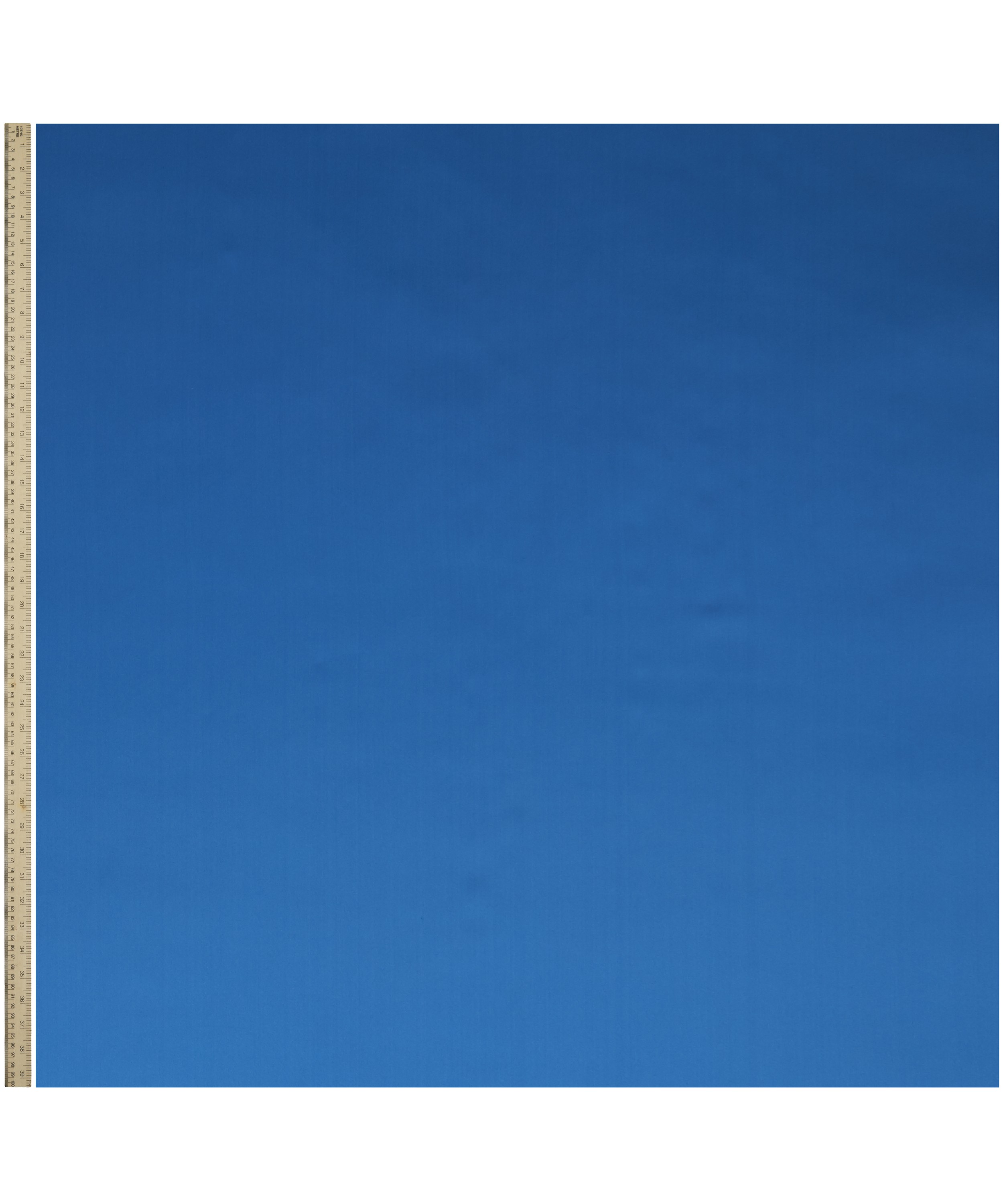 Liberty Fabrics - Peacock Blue Plain Silk Satin image number 1